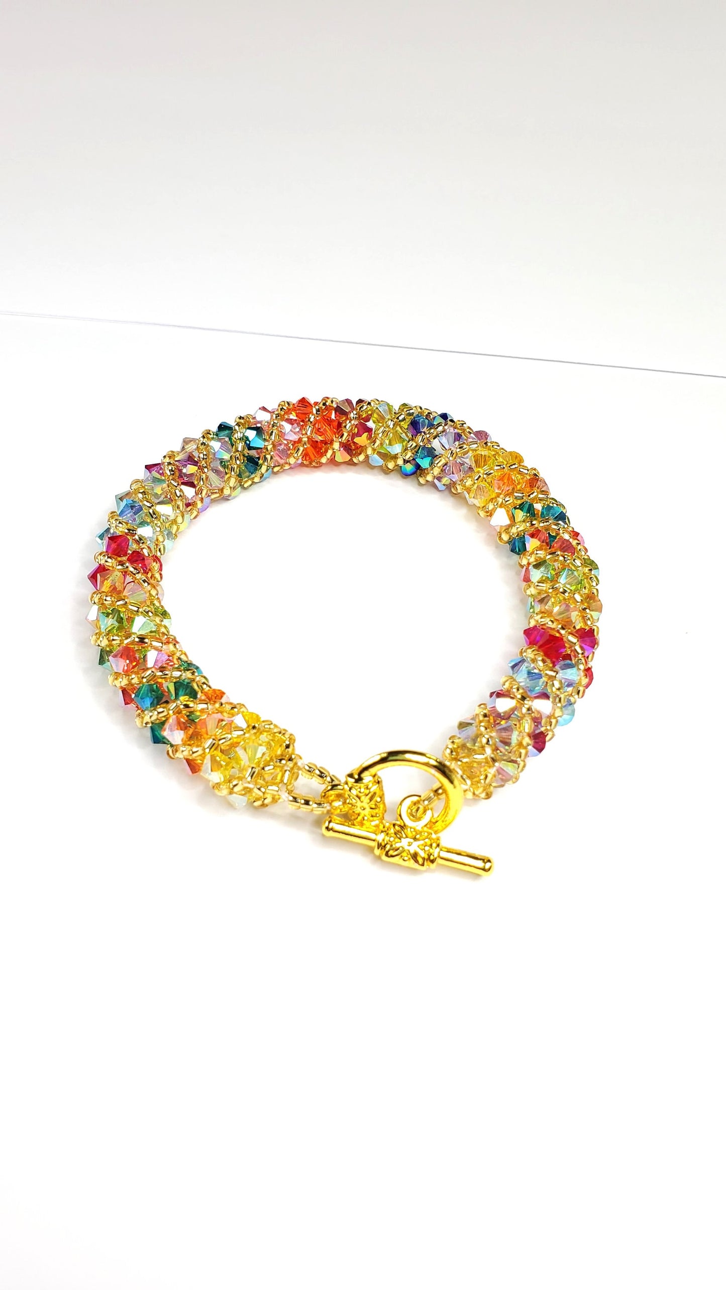 Tropical Bracelet Making Kit, Beaded Bracelet Beadweaving, Bracelet Making Kit, Jewelry Making Kit, Beading Kits, Bead Kit Bracelet