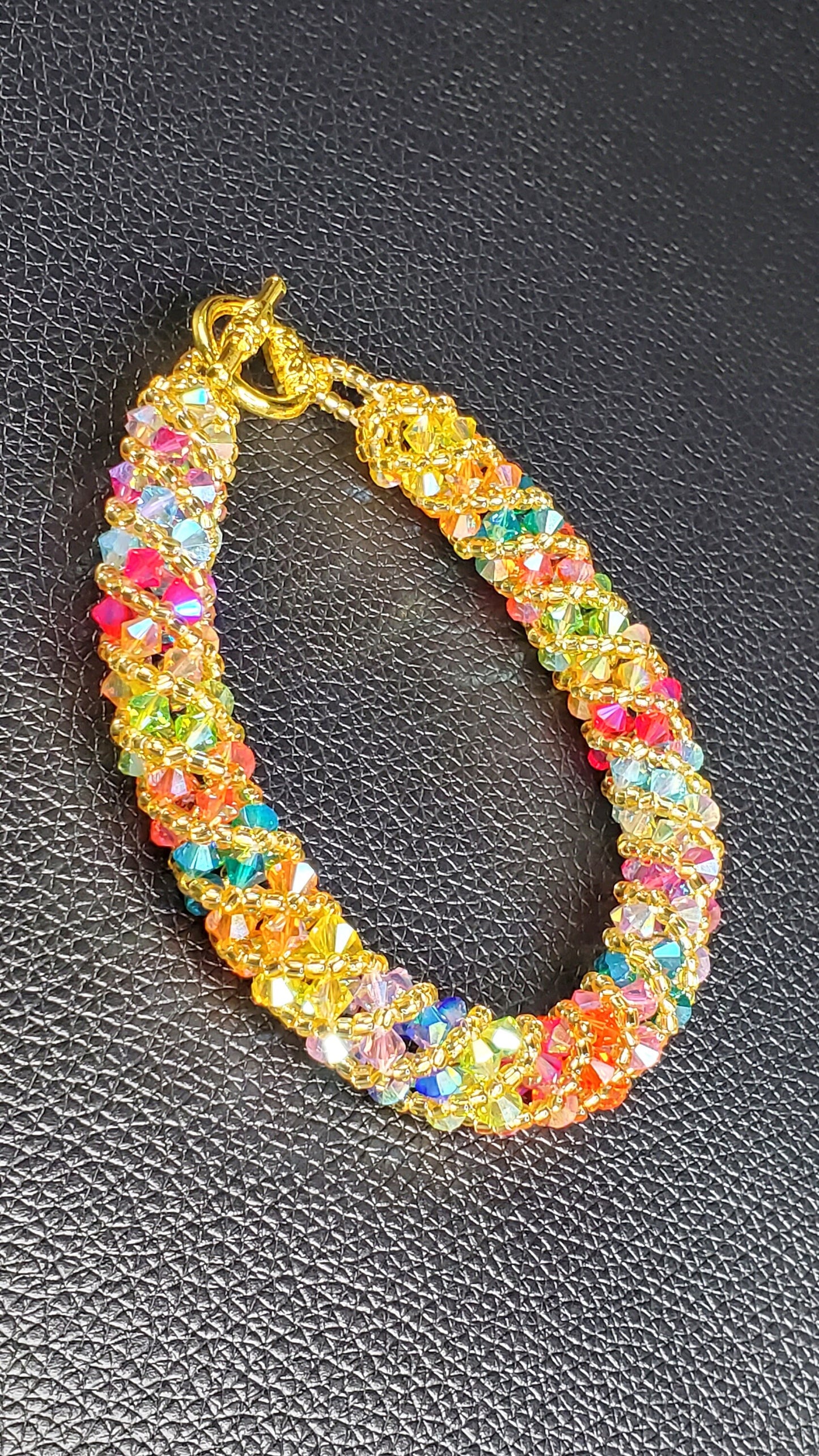 Tropical Bracelet Making Kit, Beaded Bracelet Beadweaving, Bracelet Making Kit, Jewelry Making Kit, Beading Kits, Bead Kit Bracelet
