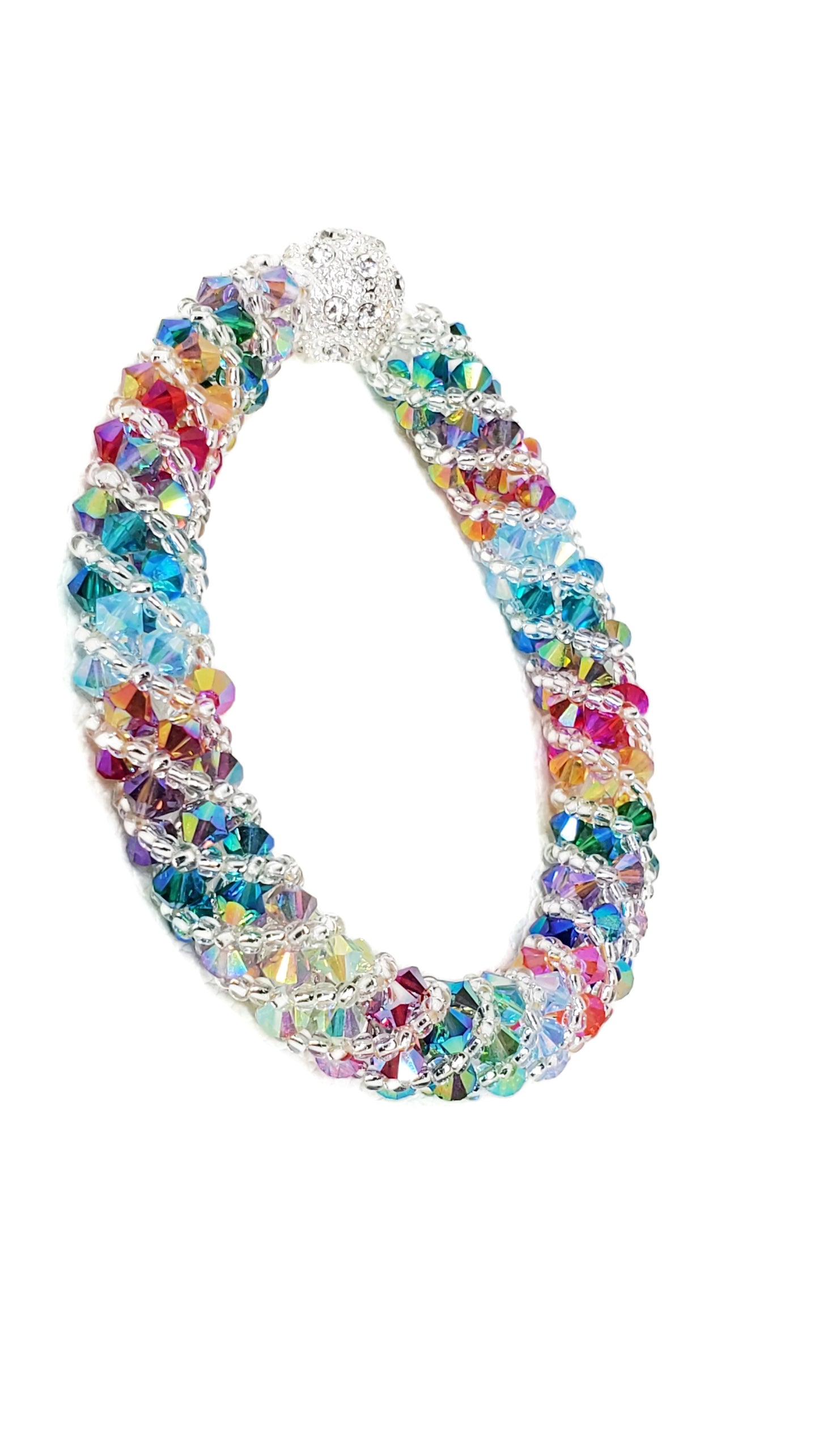 Marvel Multi Color Crystal Bracelet Bracelet Beaded Bracelet