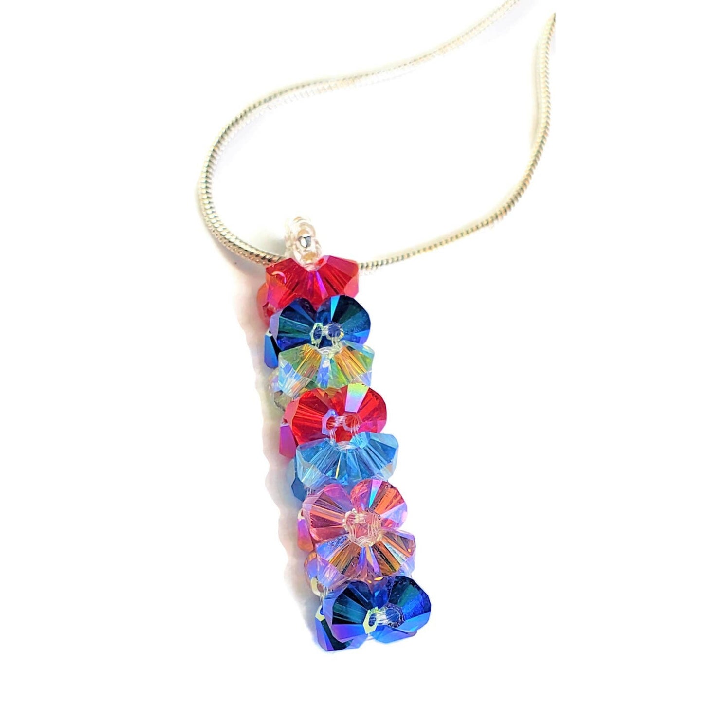 Multi-Color Crystal Necklace